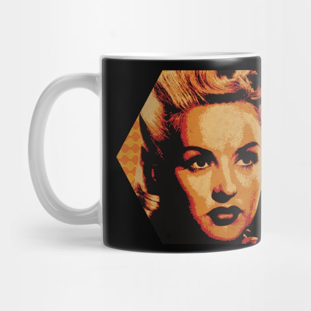 Betty Vintage Portrait by CTShirts